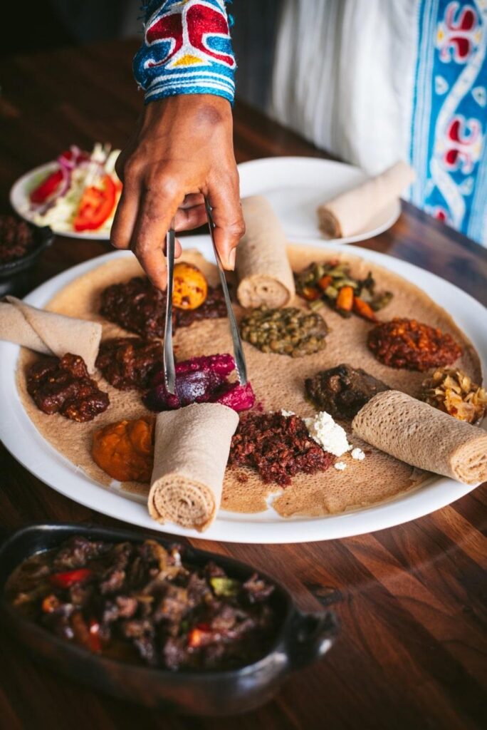Taste of Ethiopia Eten Gerecht